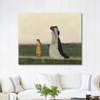 The Evening Walk by Raffaello Sorbi as Art Print