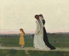 The Evening Walk by Raffaello Sorbi