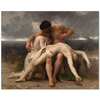 The First Mourning by William Adolphe Bouguereau as Art Print