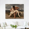 The First Mourning by William Adolphe Bouguereau as Art Print
