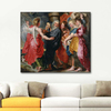 The Flight Of Lot And His Family From Sodom by Jacob Jordaens as Fine Art Print