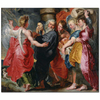 The Flight Of Lot And His Family From Sodom by Jacob Jordaens as Fine Art Print