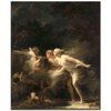Jean Honore Fragonard Aşk Çeşmesi Kanvas Tablo