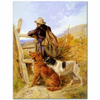 The Gamekeeper by Richard Ansdell as Art Print