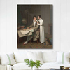 The Geography Lesson by Louis-Léopold Boilly as Fine Art Print