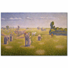 Charles Angrand Hasat Kanvas Tablo