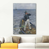 The Inshore Channel by Christian Krohg as Fine Art Print