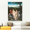 The Judgment of Paris I by Lucas Cranach as Art Print