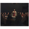 The Last Supper by Christoffer Wilhelm Eckersberg as Art Print