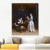 Gerard ter Borch Mektup Kanvas Tablo