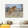 The Lion by Wilhelm Kuhnert as Fine Art Print