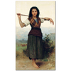 William Adolphe Bouguereau Küçük Çoban Kız Kanvas Tablo