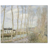 The Loing's Canal by Alfred Sisley as Art Print