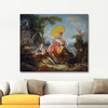 The Musical Contest by Jean Honore Fragonard as Fine Art Print