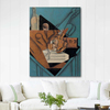 The Musician's Table by Juan Gris as Fine Art Print