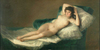 Francisco de Goya Çıplak Maya Kanvas Tablo