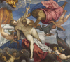 Tintoretto Samanyolunun Kökeni Kanvas Tablo