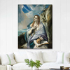 The Penitent Mary Magdalene by El Greco as Fine Art Print