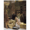 Sir Lawrence Alma Tadema Roma'da Bir Resim Galerisi Kanvas Tablo