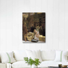Sir Lawrence Alma Tadema Roma'da Bir Resim Galerisi Kanvas Tablo
