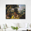 The Preaching of Saint John the Baptist by Abraham Bloemaert as Fine Art Print