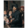 The Rommel-Pot Player by Frans Hals as Art Print