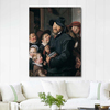 The Rommel-Pot Player by Frans Hals as Art Print
