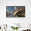The Romsdal Fiord by Adelsteen Normann as Art Print