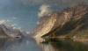 The Romsdal Fiord by Adelsteen Normann as Art Print