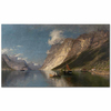 The Romsdal Fiord by Adelsteen Normann as Art Print