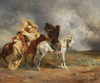 The Sandstorm by Eugene Fromentin