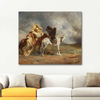 The Sandstorm by Eugene Fromentin as Fine Art Print