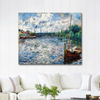 The Seine at Chatou by Pierre Auguste Renoir as Art Print