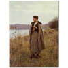 The Shepherdess of Rolleboise by Daniel Ridgway Knight