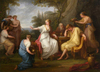 Angelica Kauffman Telemachus'un Kederi Kanvas Tablo