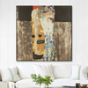 Gustav Klimt Kadın Yaşamında Üç Dönem Kanvas Tablo