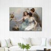 The Three Graces by Edouard Bisson as Fine Art Print