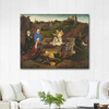 Jan van Eyck Mezar Başında Üç Meryem Kanvas Tablo