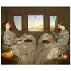 The Travelling Companions by Augustus Leopold Egg as Art Print