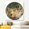 The Turkish Bath by Jean Auguste Dominique Ingres as Fine Art Print