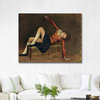 Therese Sur Une Banquette by Balthus as Fine Art Print