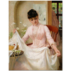 Thomas Benjamin Kennington Düğün Elbisesi Kanvas Tablo