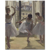 Edgar Degas Prova Salonunda Üç Balerin Kanvas Tablo