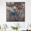 Edgar Degas Derse Hazırlanan Üç Dansçı Kanvas Tablo