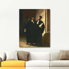 Three Lawyers by Honore Daumier as Art Print