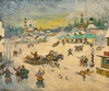 Town Square by Konstantin Korovin