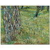 Tree Trunks in the Grass by Vincent van Gogh as Fine Art Print