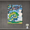 Trees Douglas Hall by Samuel Peploe as Art Print