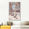 Trees In Winter by Eero Järnefelt as Fine Art Print