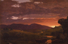 Frederic Edwin Church Alacakaranlık Gün ve Gece Arasında Kanvas Tablo